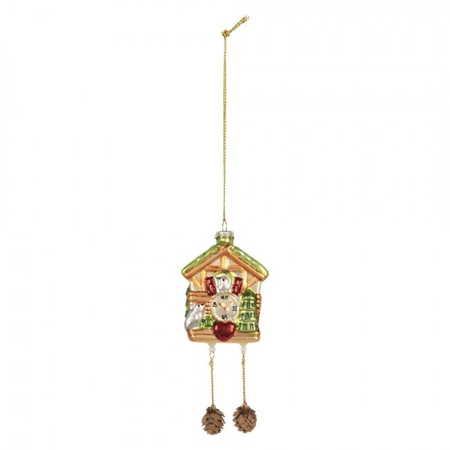 Weihnachtsdekoration Cuckoo Clock Glass