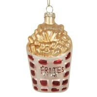 Clayre & Eef Weihnachtsdekoration French Fries Glass