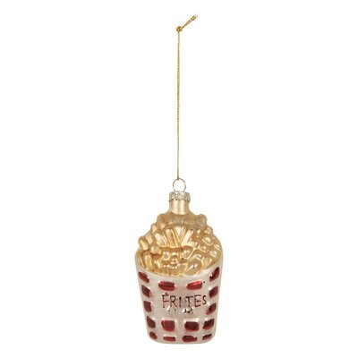 Clayre & Eef Weihnachtsdekoration  French Fries Glass