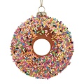 Clayre & Eef Christmas Decoration Donut Glass
