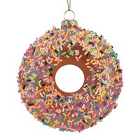 Clayre & Eef Weihnachtsdekoration Donut Glass