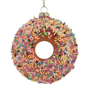 Clayre & Eef Weihnachtsdekoration Donut Glass
