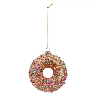 Clayre & Eef Weihnachtsdekoration Donut Glass