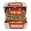 Clayre & Eef Christmas Decoration Cheesy Burger Glass
