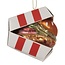Christmas Decoration Cheesy Burger Glass