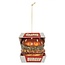 Weihnachtsdekoration Cheesy Burger Glass