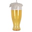 Clayre & Eef Weihnachtsdekoration Beer Glass