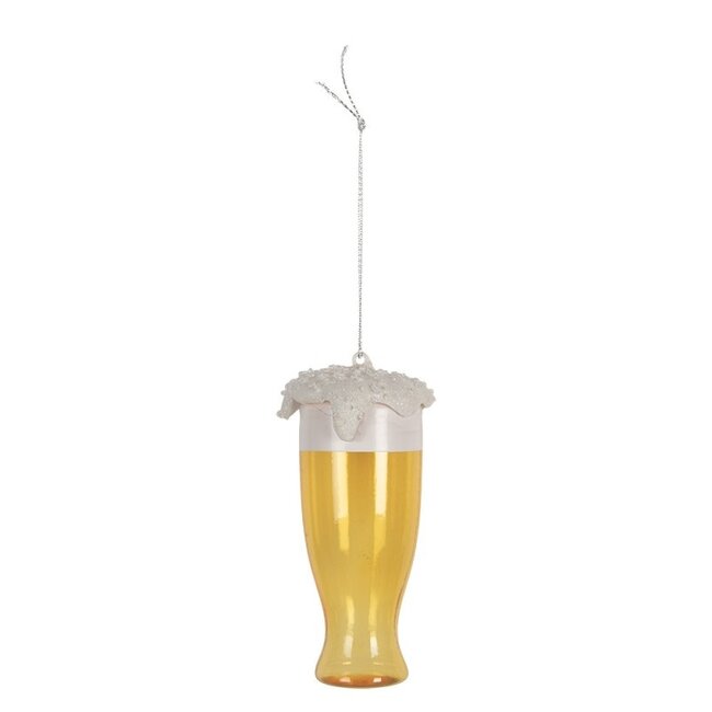 Christmas Decoration Beer Glass