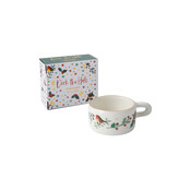 CGB Giftware Teelichthalter Deck the Halls Robin