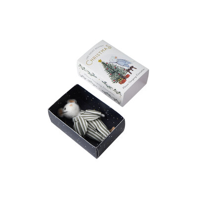 CGB Giftware Felt Christmas Hanger Mouse in Giftbox  "The Night.."