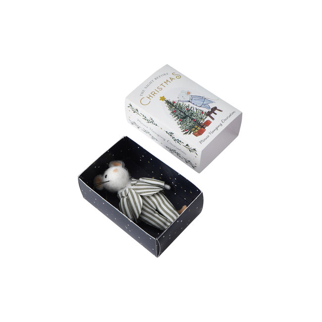 Felt Christmas Hanger Mouse in Giftbox  "The Night.."