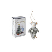 CGB Giftware Felt Christmas Hanger Mouse in Giftbox  "The Night.."