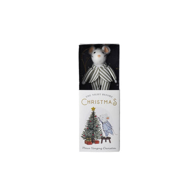 CGB Giftware Felt Christmas Hanger Mouse in Giftbox  "The Night.."