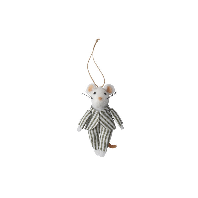 Filz Weihnachtshänger Mouse in Giftbox  "The Night.."