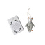 Felt Christmas Hanger Mouse in Giftbox  "The Night.."