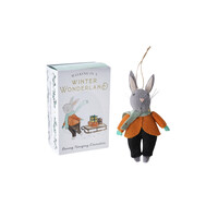 CGB Giftware Felt Christmas Hanger Mouse in Giftbox  "Walking in a..."