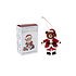 CGB Giftware Felt Christmas Hanger Bear in Giftbox  "Here comes..."