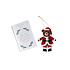 CGB Giftware Felt Christmas Hanger Bear in Giftbox  "Here comes..."