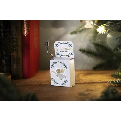 CGB Giftware Music Box Little Bear Silent Night