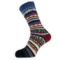 Gemjar Socken Men Wollmix Nordic blue/burgundy