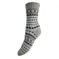 Joya Socken Wollmix Scandi grey/pale blue