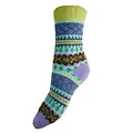 Joya Socken Wollmix Scandi purple/turquoise