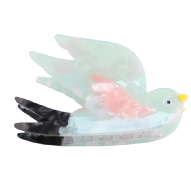 Hair Claw Clip Flying Bird