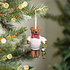 Sjaal met Verhaal Felt Christmas Hanger Meneer Beer creme