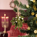 Sjaal met Verhaal Filz Weihnachtshänger Mistletoe Large