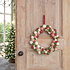 Sjaal met Verhaal Christmas Wreath Viltballetjes Mistletoe Dreams