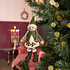 Sjaal met Verhaal Filz Weihnachtshänger Meisje Mistletoe