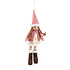 Sjaal met Verhaal Felt Christmas Hanger Meisje Mistletoe Dreams oudroze