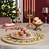 Sjaal met Verhaal Felt coaster 35 cm rond Mistletoe