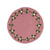 Sjaal met Verhaal Filz-Untersetzer 35 cm rond Mistletoe Dreams