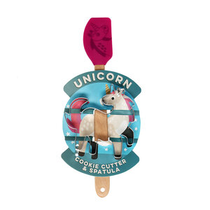 Rex London Cookie Cutter & Mini Spatula Unicorn