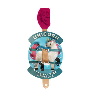 Rex London Ausstechform & Mini-Spatel Unicorn