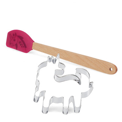 Rex London Ausstechform & Mini-Spatel Unicorn