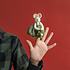 Sjaal met Verhaal Fingerpuppen Muis met Mistletoe