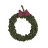 Sjaal met Verhaal Filz Weihnachtskranz Eucalyptus met Strik
