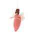 Sjaal met Verhaal Felt Christmas Hanger Engeltje oudroze