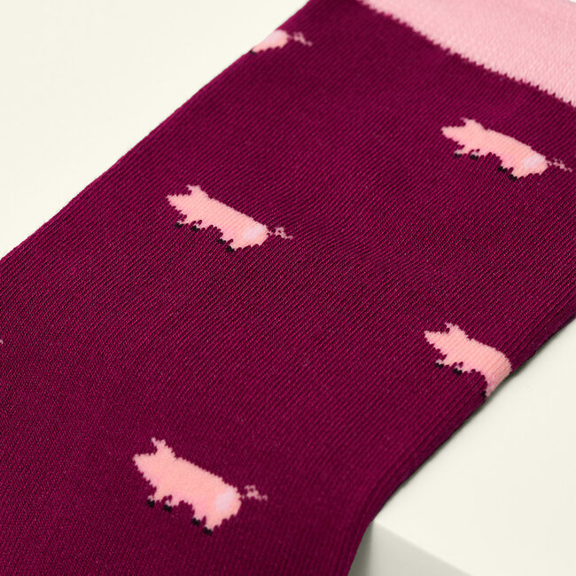 Socks Bamboo The Pig