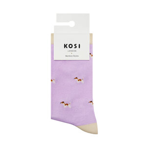 Kosi London Socks Bamboo The Jack Russell
