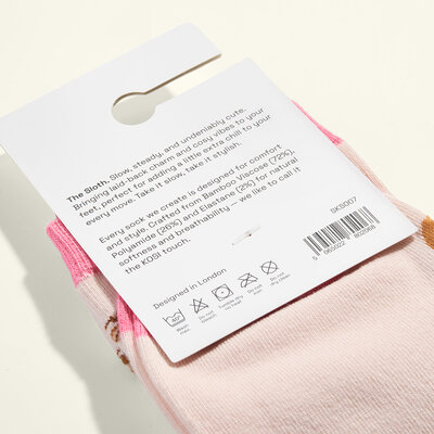 Kosi London Socken Bamboo The Sloth