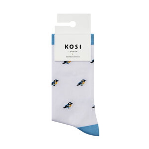 Kosi London Socks Bamboo The Blue Tit