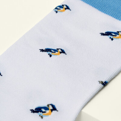 Kosi London Socks Bamboo The Blue Tit