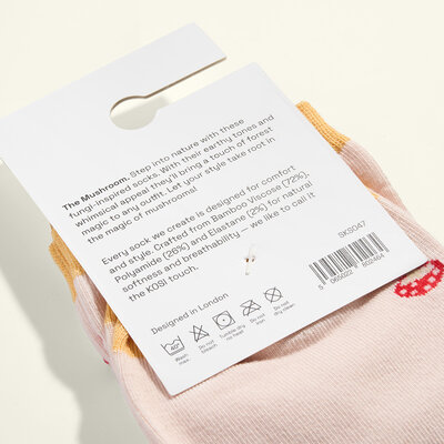 Kosi London Socken Bamboo The Mushroom