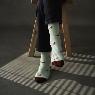 Kosi London Socks Bamboo The Pheasant