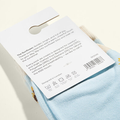 Kosi London Socken Bamboo The Sunflower