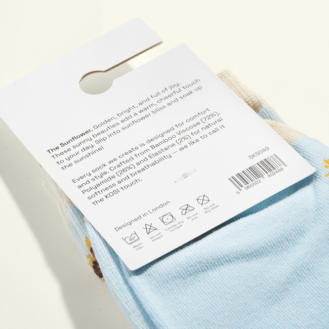 Socken Bamboo The Sunflower