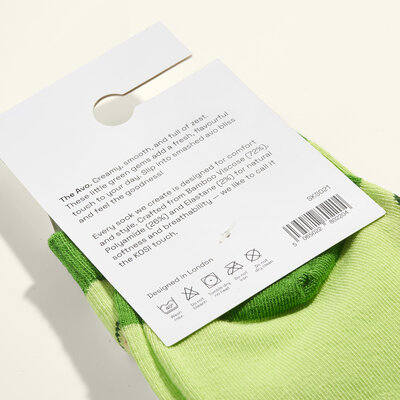 Kosi London Socken Bamboo The Avo
